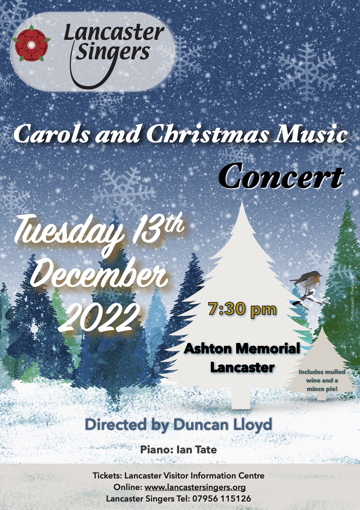 Carols & Christmas Music - Ashton Memorial, Lancaster